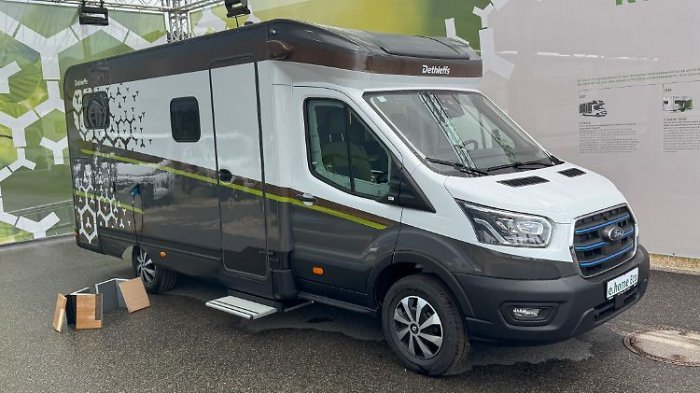  Dethleffs e.home Eco - vollelektrisches Reisemobil mit Popcorn 
