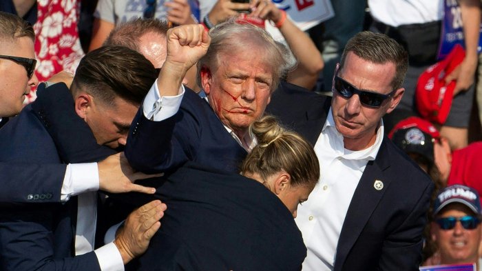 US Secret Service suspended staff for failings over Trump assassination attempt