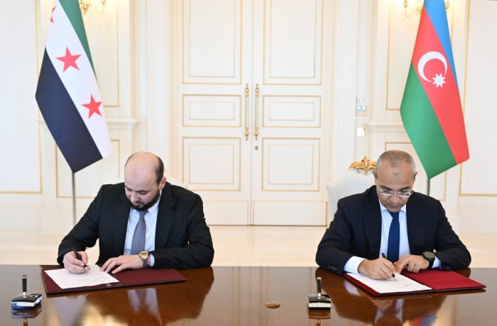 SOCAR and Government of the Syrian Arab Republic sign Memorandum of Understanding