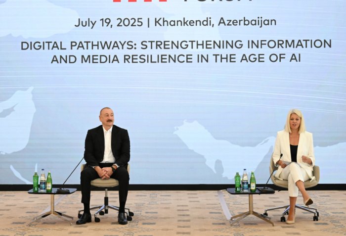       Prezident İlham Əliyev:    "Şuşa Media Forumu artıq ənənəvi xarakter alıb"  