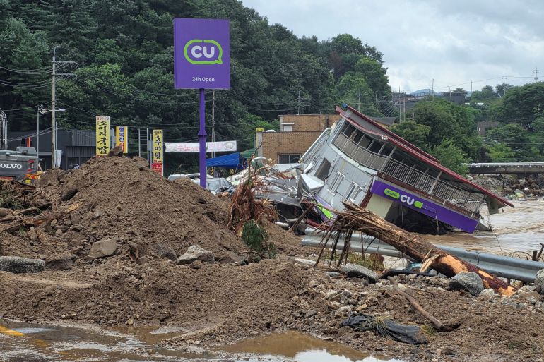 18 killed, 9 missing after heavy rains, landslides in South Korea