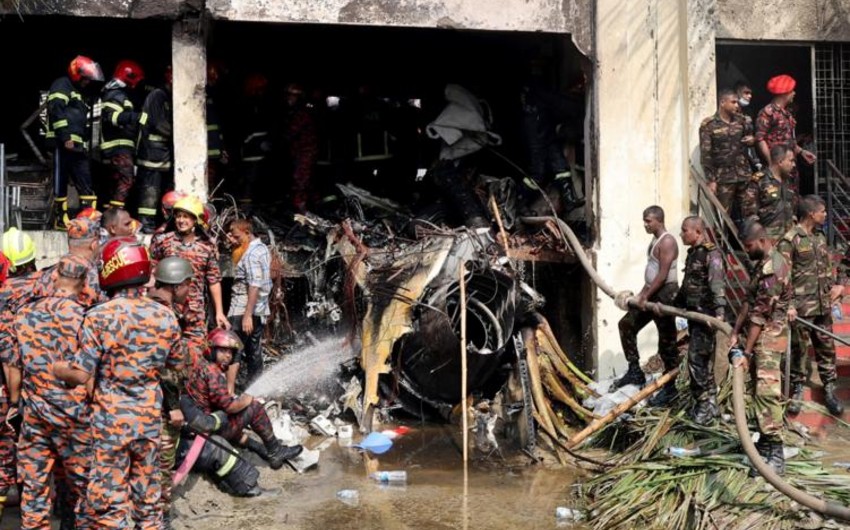 At least 27 dead, mostly children, in Bangladesh air force jet crash