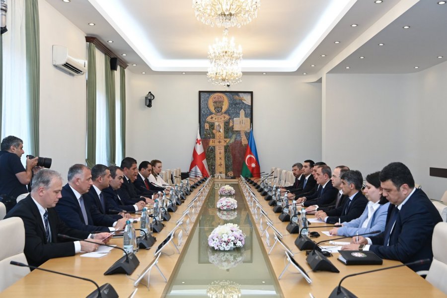   Officials from Azerbaijan and Georgia discuss strategic partnership  