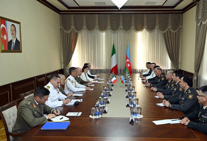 Azərbaycan və İtaliyanın Baş Qərargah rəisləri görüşüblər