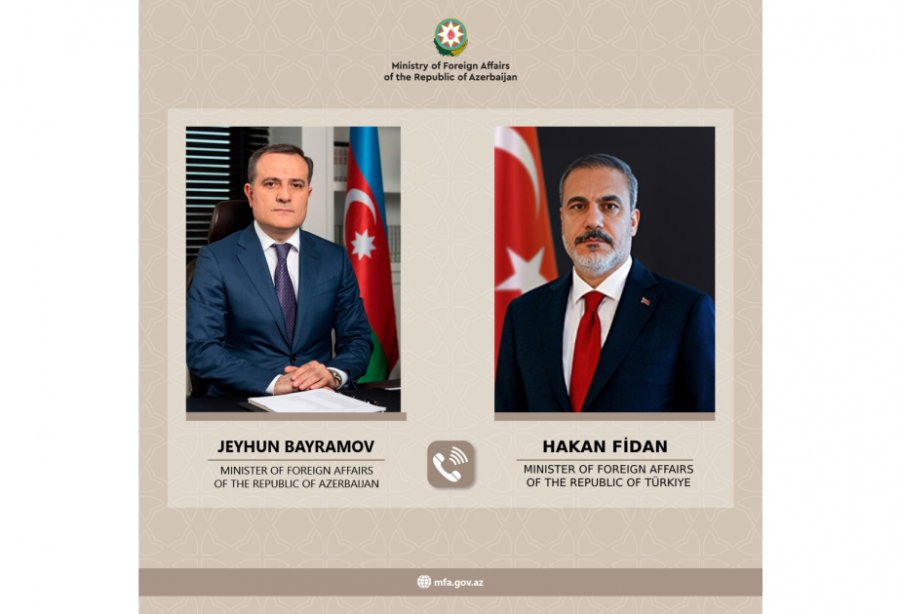 Azerbaijani FM briefs Turkish counterpart on Azerbaijan-Armenia normalization process
