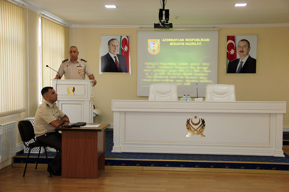 Military Police department holds seminar on organization of military service