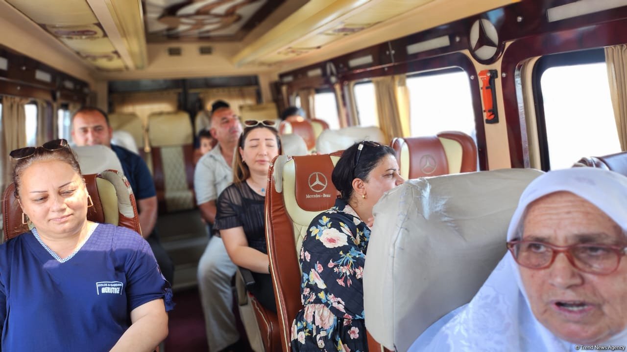   Eine weitere Gruppe ehemaliger Binnenvertriebener wurde in das Dorf Ballidscha geschickt  