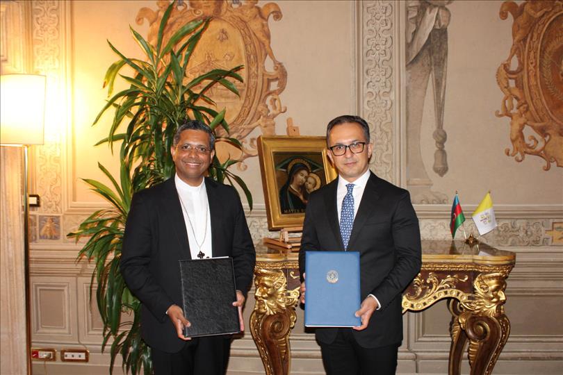 Azerbaijan, Vatican sign MoU on interreligious dialogue