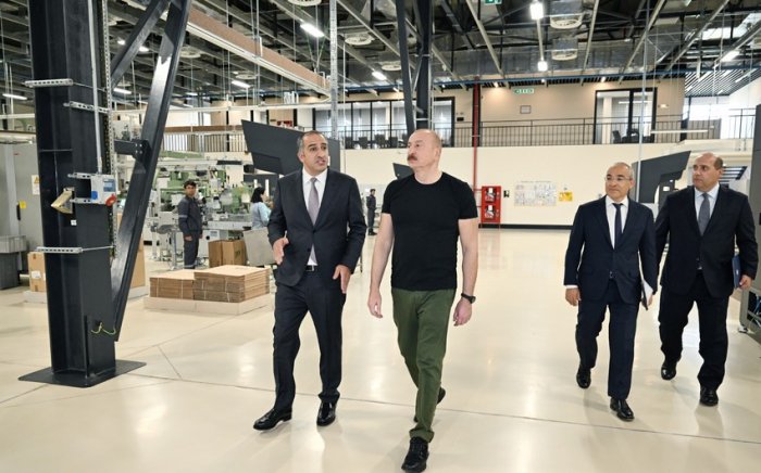  Ağdamda tütün məmulatlarının istehsalı müəssisəsinin açılışı olub I FOTO    