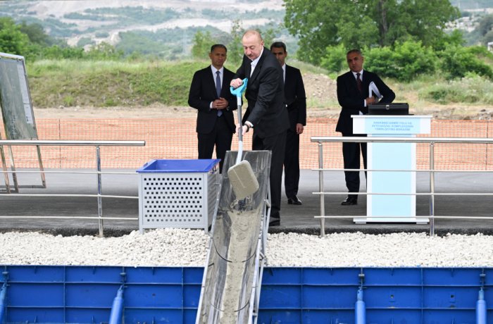   Foundation stone laid for Khankendi Railway and Bus Terminal Complex  