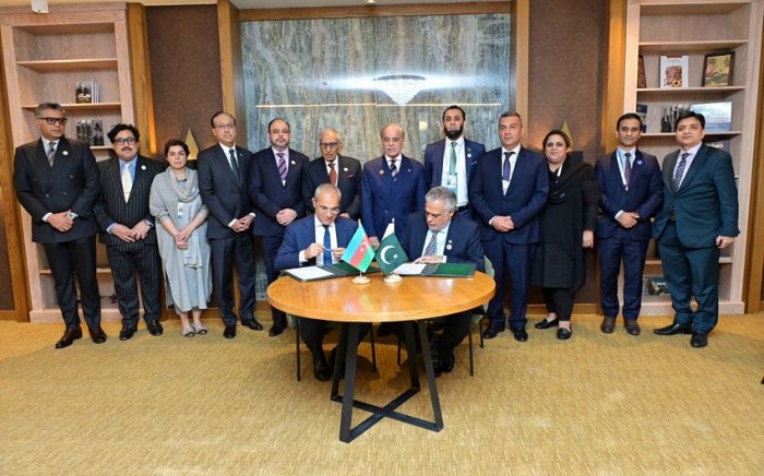 Azerbaijan, Pakistan sign memo in Khankendi