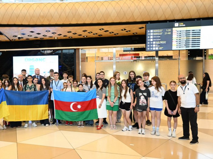 30 more children from Ukraine brought to Azerbaijan for rehabilitation
