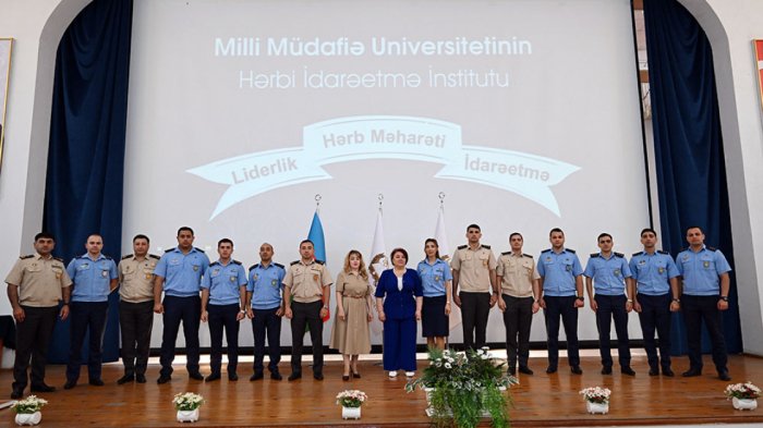 Azerbaijan Army holds graduation ceremony of courses organized in various foreign languages