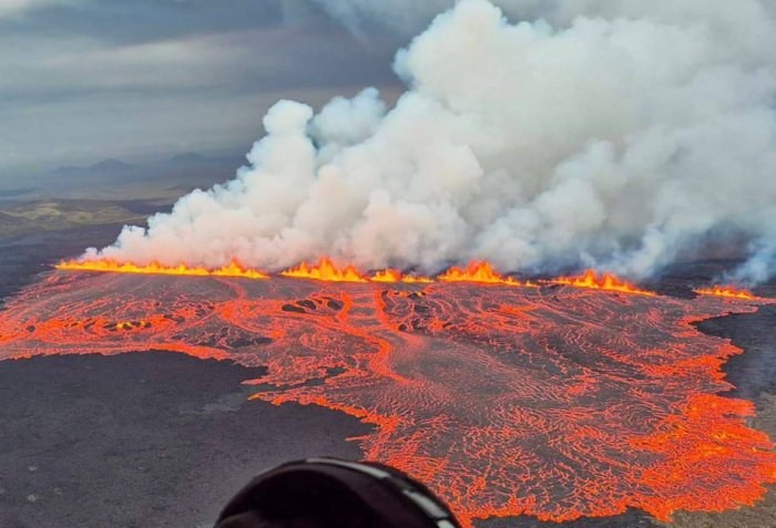   Iceland volcano erupts for 9th time in almost 2 years  