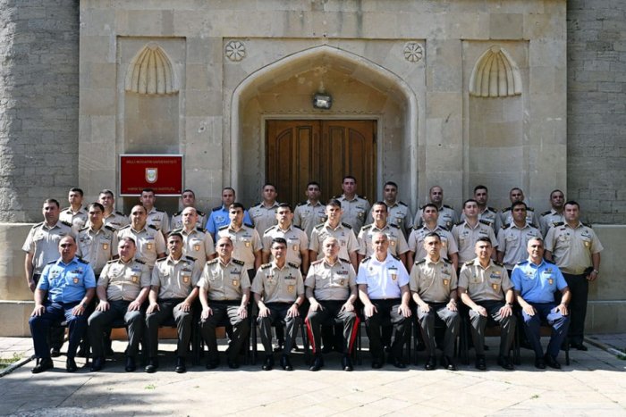 Azerbaijan Military Administration Institute hosts graduation ceremony of Staff Officers Course