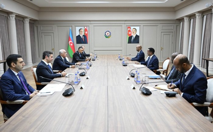 Əli Əsədov Somalinin xarici işlər naziri ilə görüşüb
