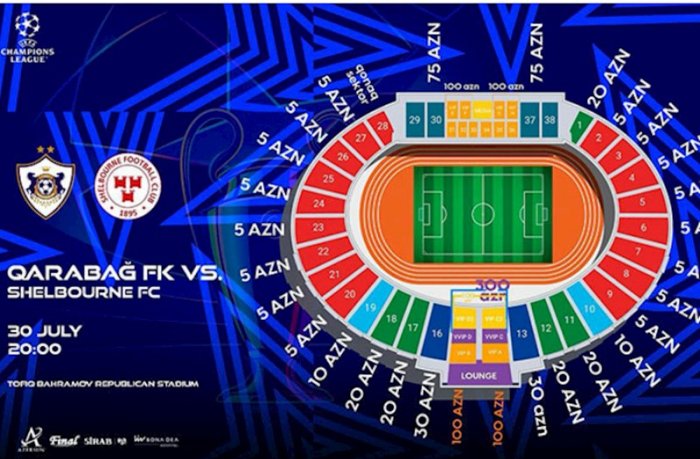 “Qarabağ”ın Çempionlar Liqası matçının biletlərinin satışı başlayıb  
