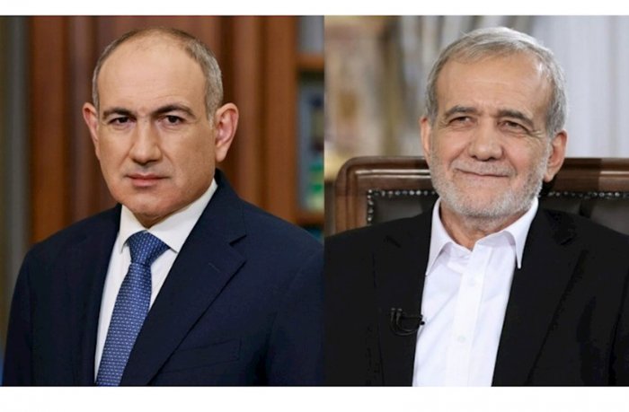 Paşinyan Pezeşkianı Ermənistana dəvət etdi  
