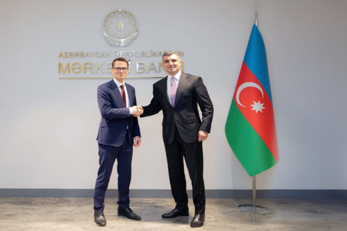 Taleh Kazımov isveçrəli həmkarı ilə görüşüb