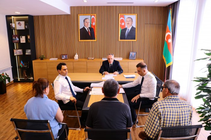 Kamran Əliyev vətəndaşlarla görüşüb