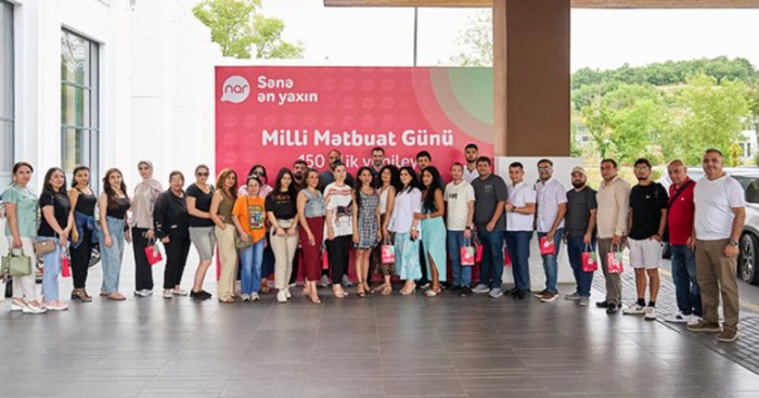 “Nar” milli mətbuatın 150 illiyini media nümayəndələri ilə qeyd edib