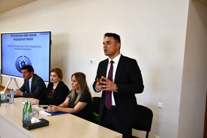    Xankəndidə “İnformasiya əldə etmək hüququnun müdafiəsi” mövzusunda maarifləndirmə tədbiri keçirilib -    FOTOLAR      