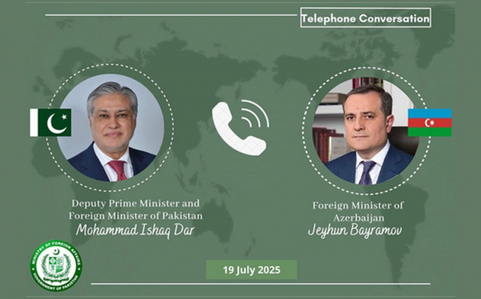 Azərbaycan və Pakistan XİN rəhbərlərinin telefon danışığı olub