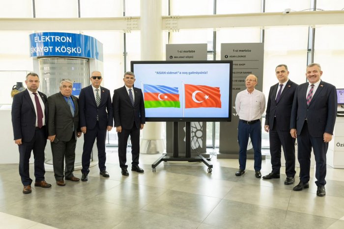 Türkiyənin Ali Məhkəməsinin sədr müavini "ASAN xidmət"də |    FOTOLAR   