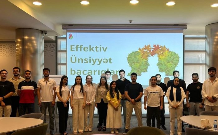 SOCAR-ın "Gənc İstedadlar Proqramı"nın iştirakçıları üçün təlimlər başlayıb  

