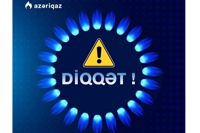 Sabah bir sıra ərazilərdə qaz olmayacaq  
