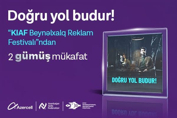 "Doğru yol budur" sosial layihəsi beynəlxalq mükafata layiq görülüb