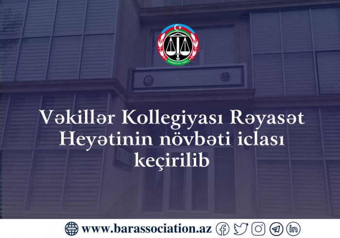  Vəkillər Kollegiyası:  "Rusiyada azərbaycanlılara qarşı zorakılıq hallarını pisləyirik"