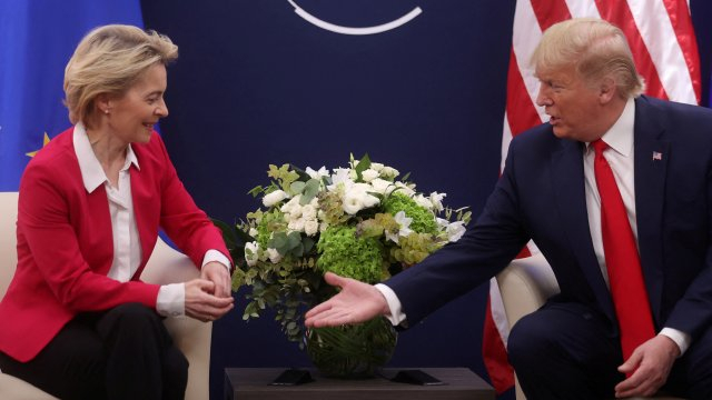 Donald Trump et Ursula von der Leyen trouvent un terrain d