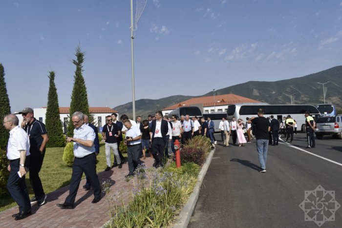   Participants of 3rd Shusha Global Media Forum visit Khojaly  