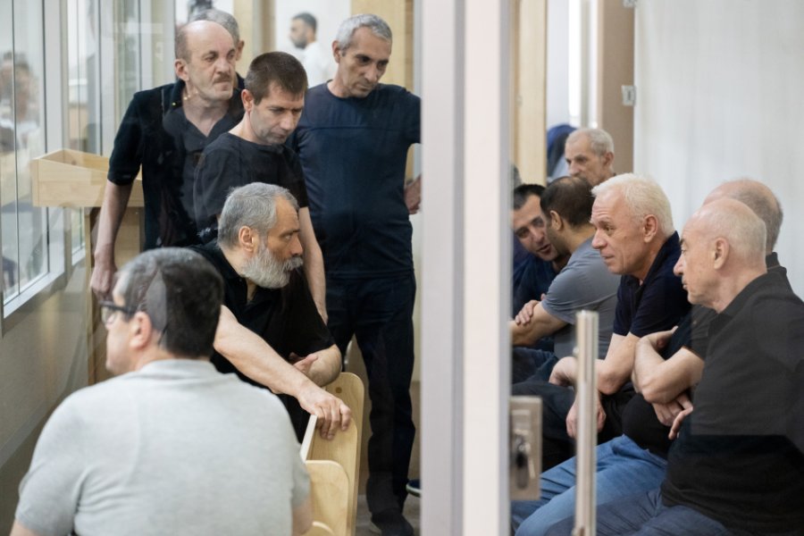 Individuals injured, whose houses destroyed during attacks by Armenian armed forces, and mine victims testify in court