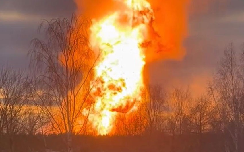   Nach Explosionen in Russland ist eine Gaspipeline, die Gas aus Turkmenistan transportiert, unterbrochen worden  