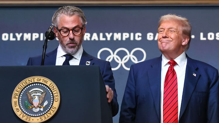   Trump setzt sich an Taskforce-Spitze - und soll olympische Fackel tragen  