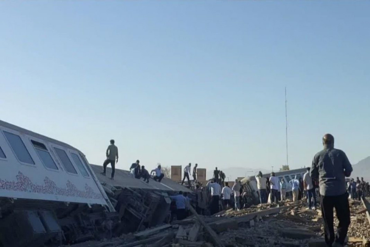 At least 30 injured as train derails in Iran