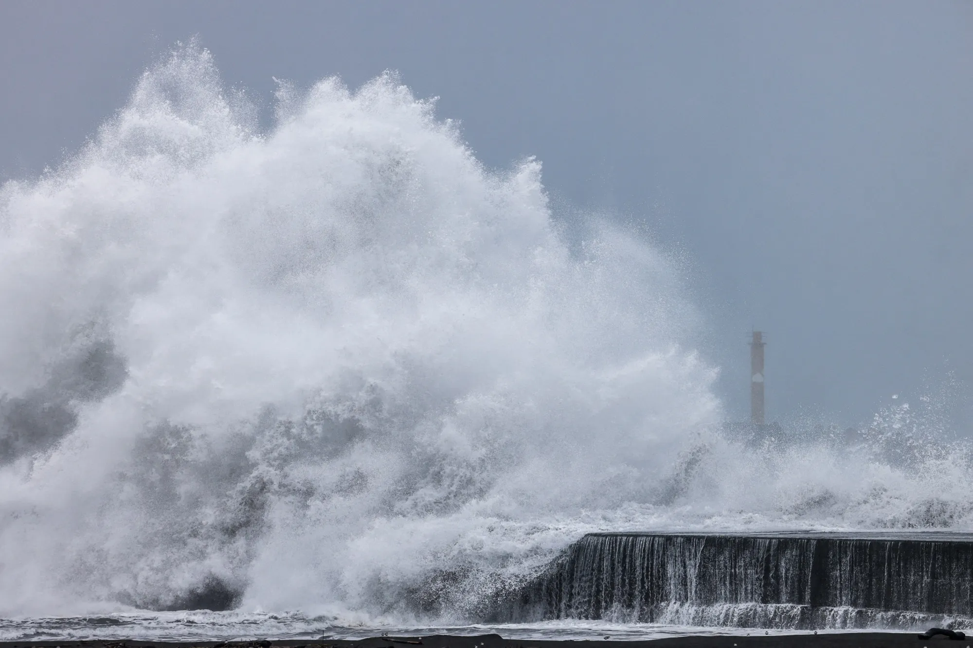 Taiwan to evacuate hundreds as Typhoon Podul barrels towards southeast