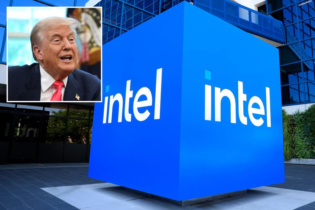 Trump weighs taking stake in Intel