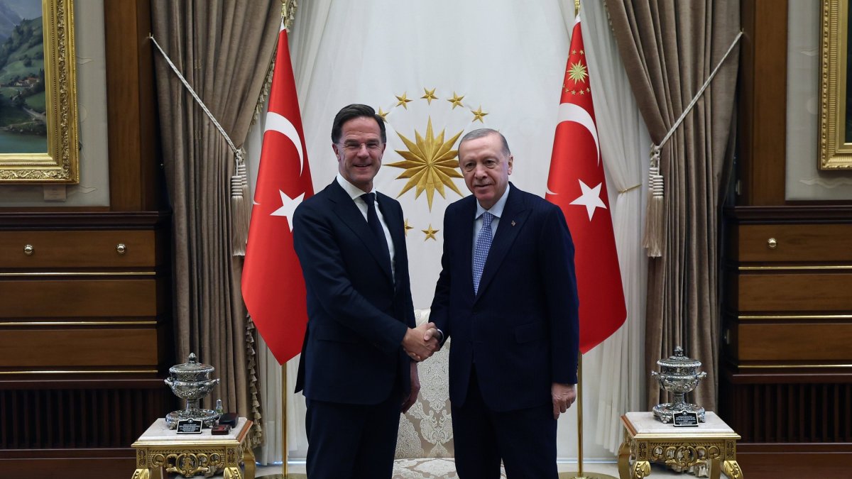   Erdogan discusses Russia-Ukraine war with NATO chief Rutte  