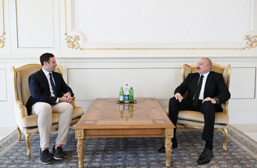  President Ilham Aliyev receives president of global affairs at The Goldman Sachs Group Inc&nbsp; 