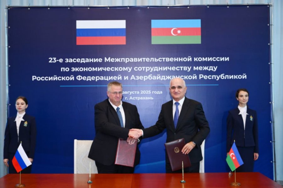 Astrakhan hosts 23rd meeting of Azerbaijan-Russia Intergovernmental Commission on Economic Cooperation