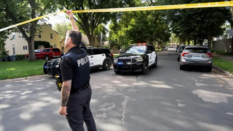 Two children, aged eight and 10, killed in shooting during Minneapolis Catholic school Mass