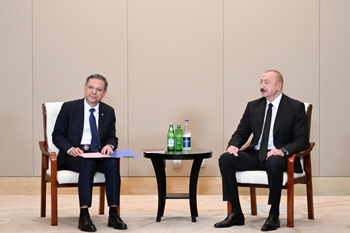    Prezident "China Energy Engineering Corporation Limited" şirkətinin rəhbəri ilə görüşüb   