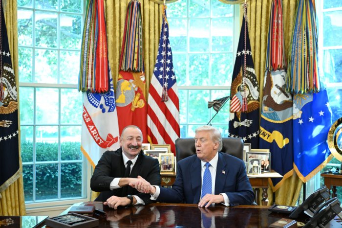  Azerbaijani President: Launching strategic cooperation format with US is a historic event 