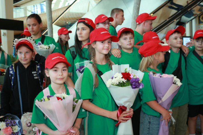 Azerbaijan welcomes 30 more Ukrainian children for rehabilitation