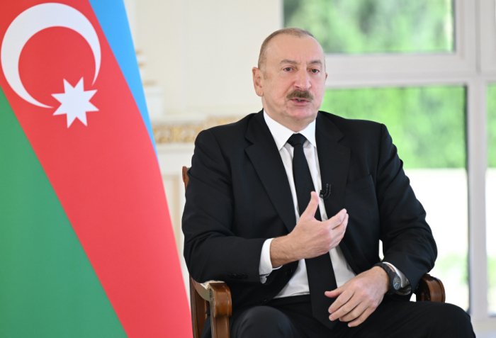  Azerbaijani President: Zangezur Corridor is not in any way a threat to Iran 