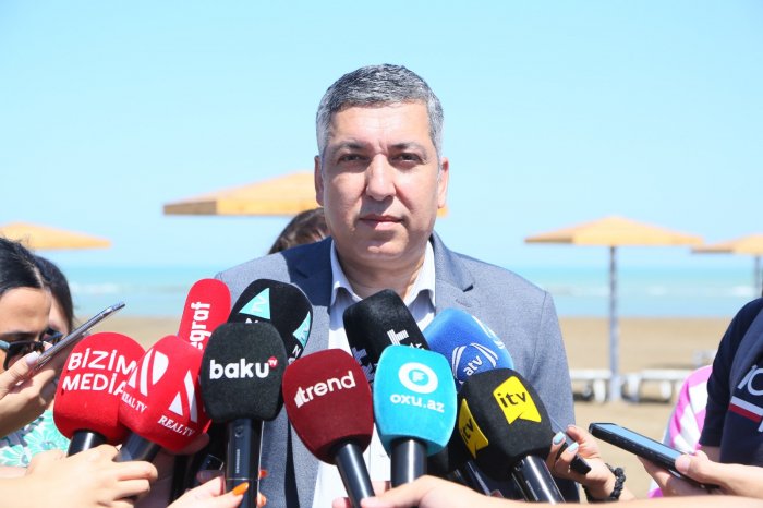 Yeni ictimai çimərliklərdə yay turizm mövsümünün ilkin nəticələri açıqlanıb