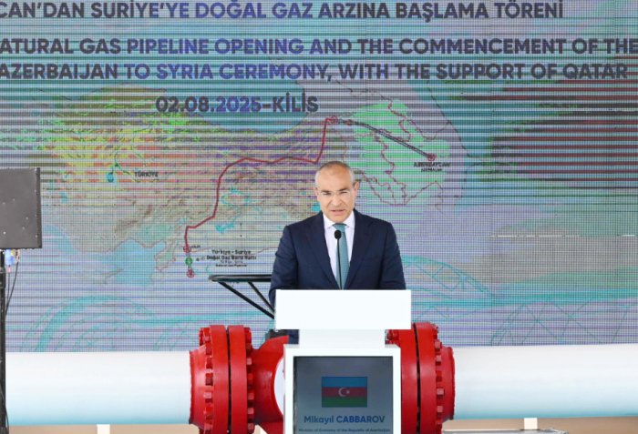    Azərbaycan qazı yeni enerji körpüsünün təməlini qoyur    - VİDEO      